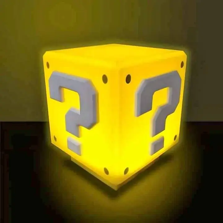 Mistery box de Mario bros con sonidos y luz