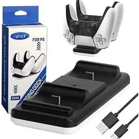 Base de carga para dos joystick ps5