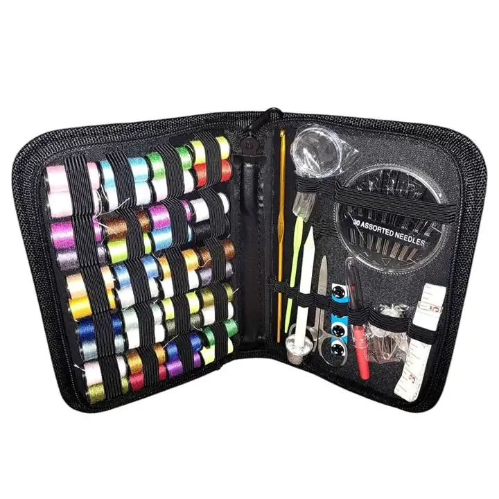 Kit de costura con estuche ideal viajero