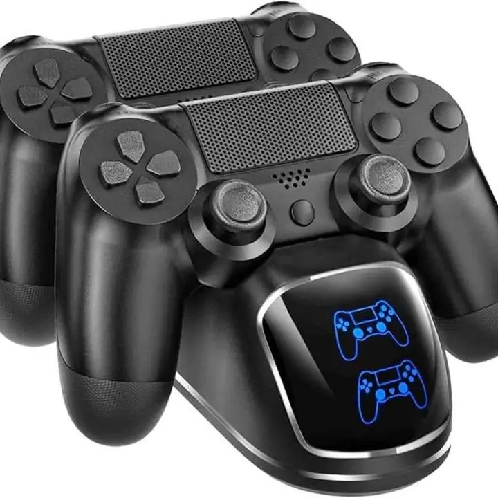 Base cargador tcom dual para joystick ps4