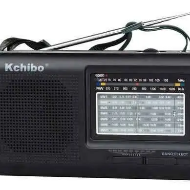 Radio portátil a 220v y a pilas ( 9 bandas emisoras)