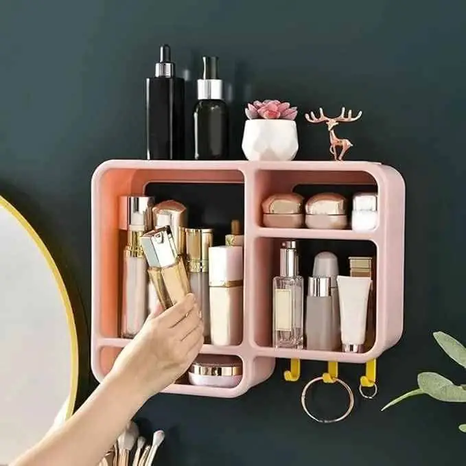 Organizador de pared (baño , escritorio, habitación , make UP)