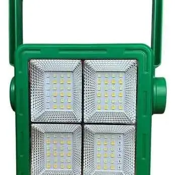 Farol linterna solar , luz fría,calidad y ambas , baliza azul y roja) recargable por USB también