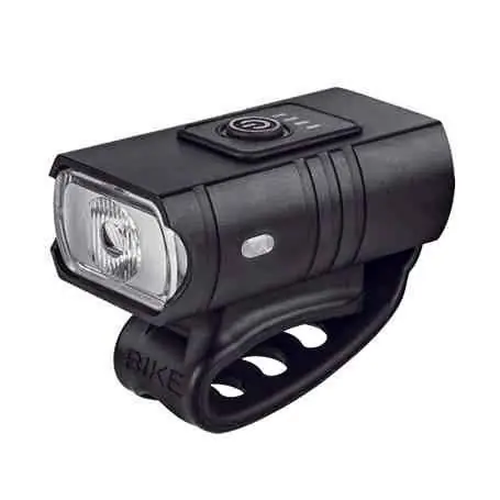 Luz de bici delantera recargable doble cree led