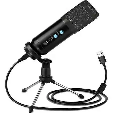 Micrófono USB Condenser profesional para streaming