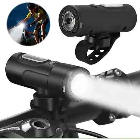 Linterna para bicicleta resistente al agua ) recargable con detección inteligente