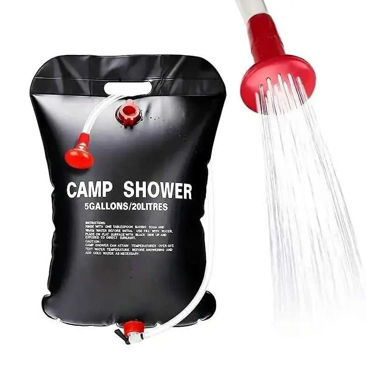 Ducha portátil para camping o campamento 20lt