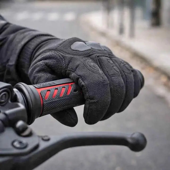 Puño de goma para moto
