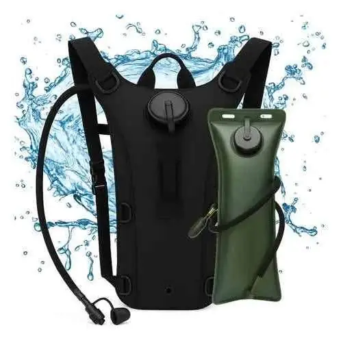 Mochila hidratante de 2.5lt doble bolsillo