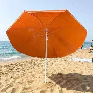 Sombrilla para playa o pileta de 150cm varios colores