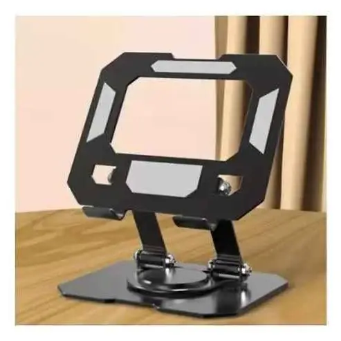 Soporte de escritorio para tablet y celular con giro de 360° totalmente regulable (metal)