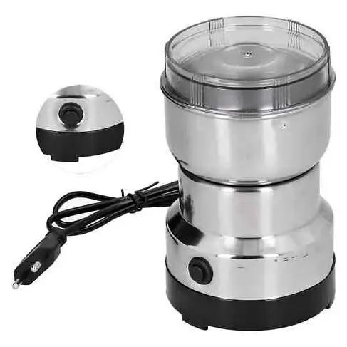 Molino de acero inoxidable de 4 aspas ( para granos de café , semillas, frutos secos ,pan duro etc.)