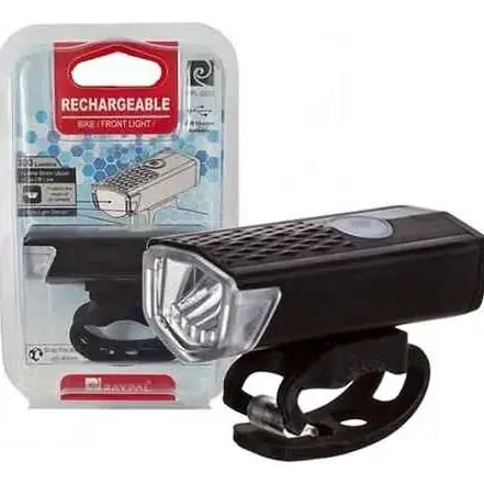 Luz delantera para bicicleta recargable