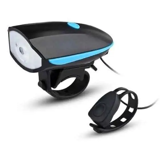 Luz de bici delantera con bocina
