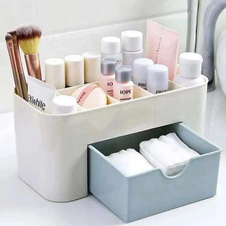 Organizador de maquillaje con cajon