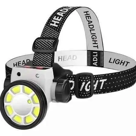 Linterna minera recargable con sensor , potente iluminación