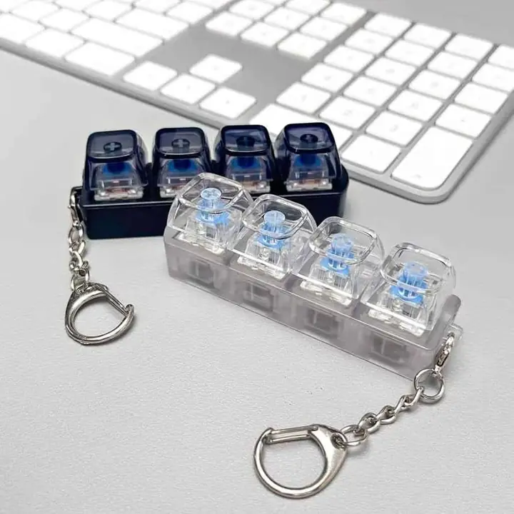 Teclado con luz anti stress/ cuatro teclas con luz