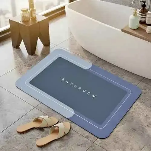 Alfombra secado rápido para baños