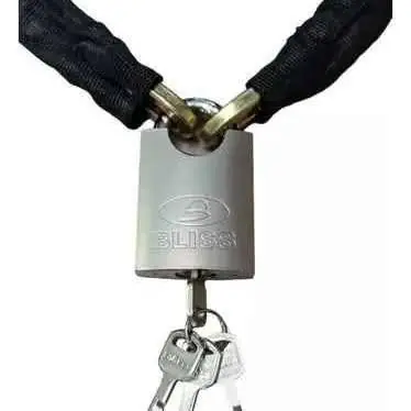 Cadena con candado ( moto , bici , auto) Anti corte