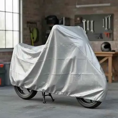 Funda cubre moto o bicicleta 130x230cm( lluvia , polvo, viento ,sol , suciedad)