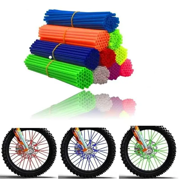 Cubre rayos para bicicleta y moto 29cm de largo