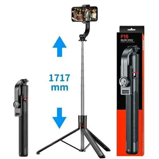 Trípode bastón de 1,75mt horizontal y vertical pto cámaras y celular