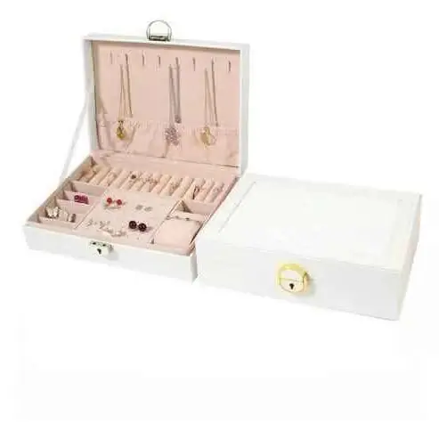 Joyero organizador cofre con llave