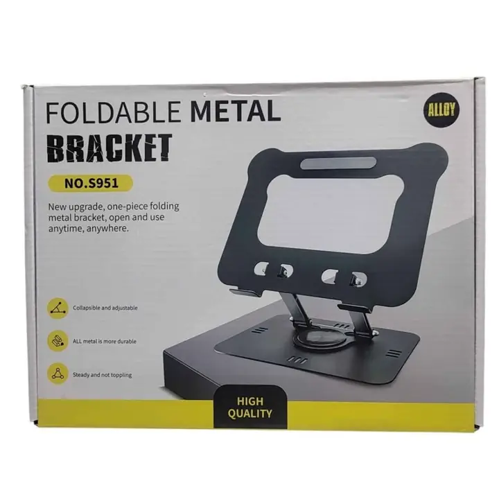 Soporte giratorio ajustable para tablets, notebook, netbook y laptops( medidas 27x20cm)