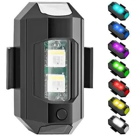 Mini destellador multiuso RGB (recargable multimodos)