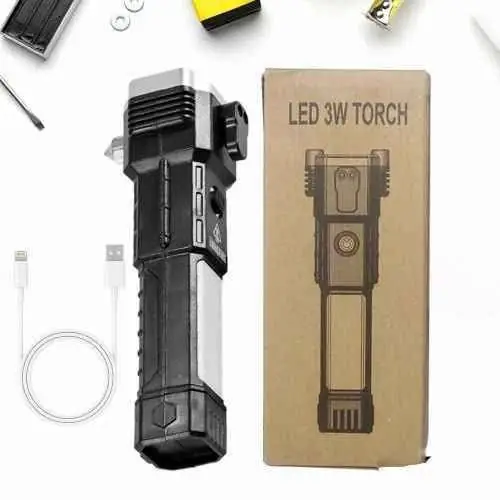Linterna led recargable multiuso