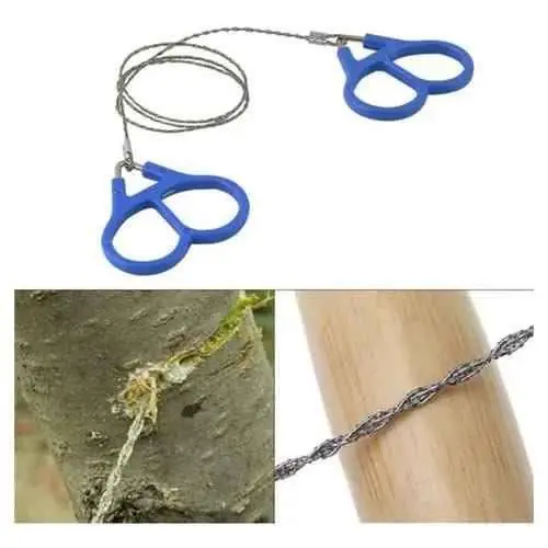 Sierra alambre de mano para camping , pesca , campo