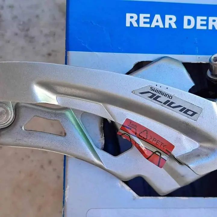 Shimano alivio descarrilador 3 platos doble tiro