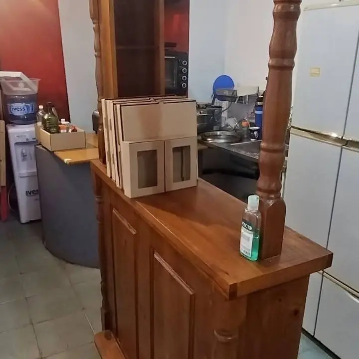 Mueble porta copas vinoteca