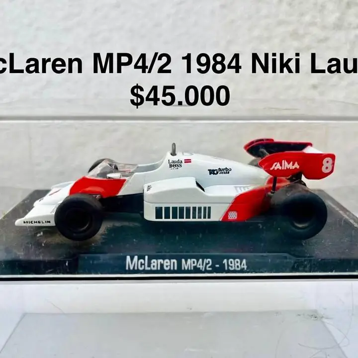 Mclaren MP4/2 1984 Niki Lauda. Escala 1/43
