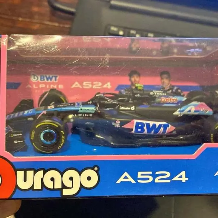 Bburago A524 bwt alpine F1 team azul pierre gasly 10#
