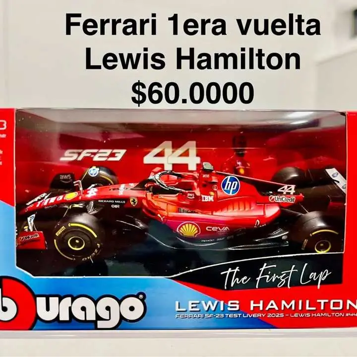 Ferrari SF23 - The First Lap Lewis Hamilton. Escala 1/43