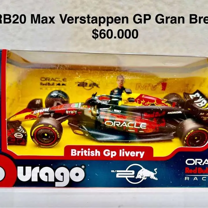 Red Bull RB20 GP Gran Bretaña. Max Verstappen