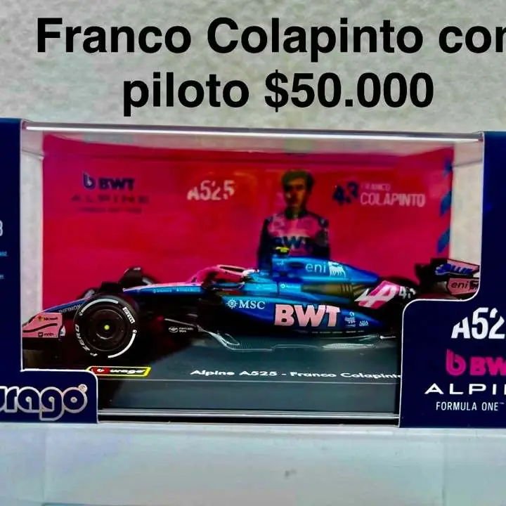 F1 Alpine A525 Franco Colapinto. Escala 1/43