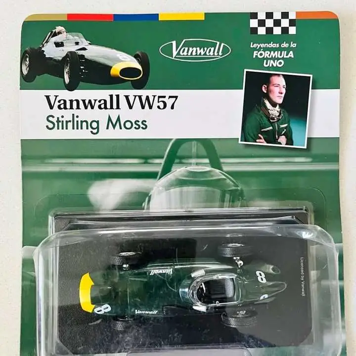 Fórmula 1 Vanwall VW57. Stirling Moss. Escala 1/43