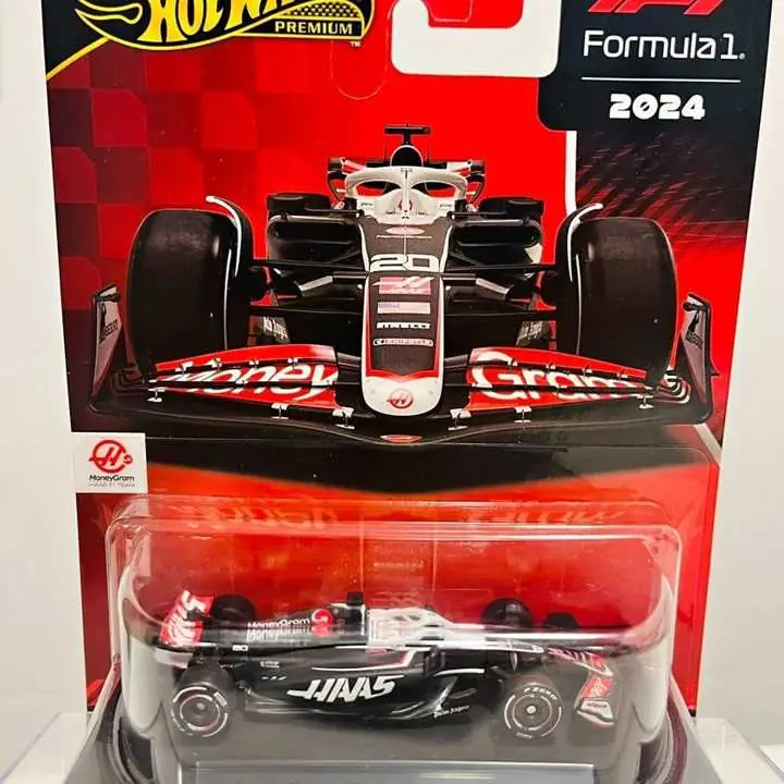 Fórmula 1 Hass VF 2024 MoneyGram. Hotwheels Premium