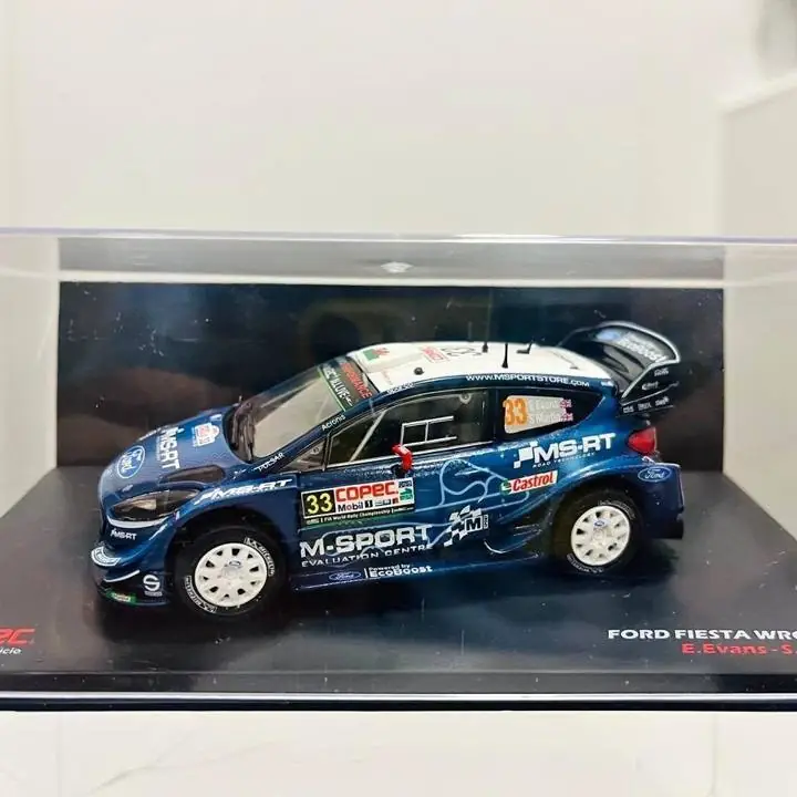 Rally WRC Ford Fiesta 2019- E. Evans. Escala 1/43