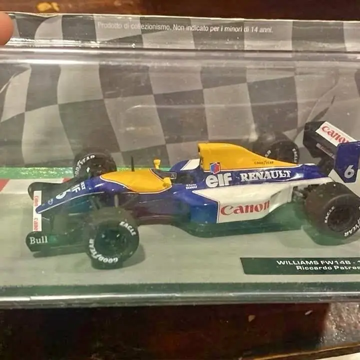 F1 Williams FW14B -1992. Riccardo Patrese. Escala 1/43