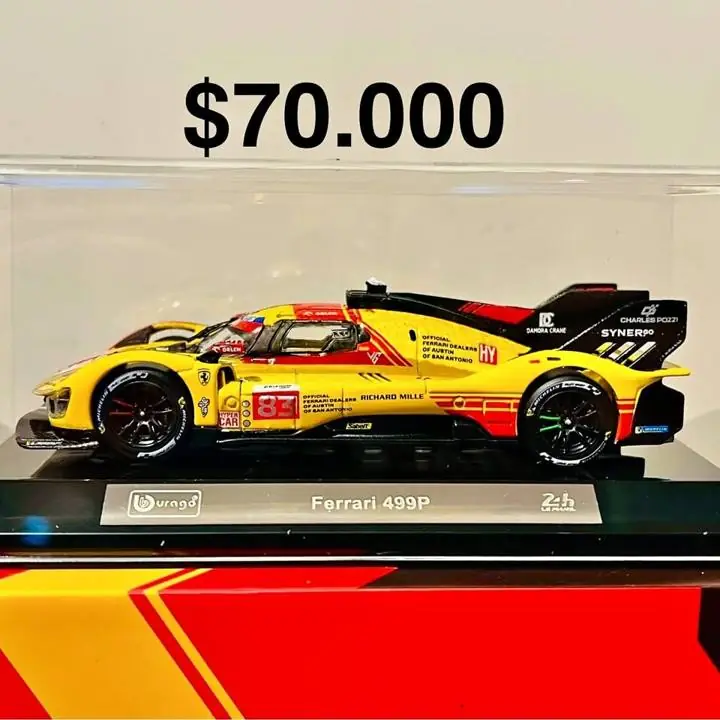 24H Le Mans Ferrari 499P 2024. Escala 1/43