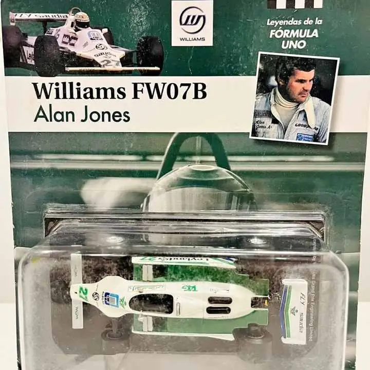 Fórmula 1 Williams FW07B Alan Jones. Escala 1/43
