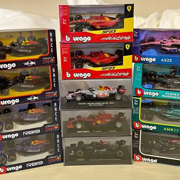 Autos de F1 Bburago a escala 1/43