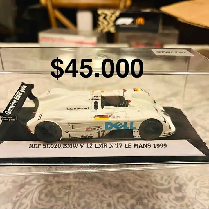 BMW V12 LMR 17 Le Mans 1999. Escala 1/43