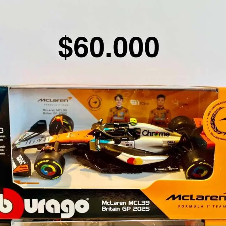 Mclaren MCL39 GB British 2025. Lando Norris