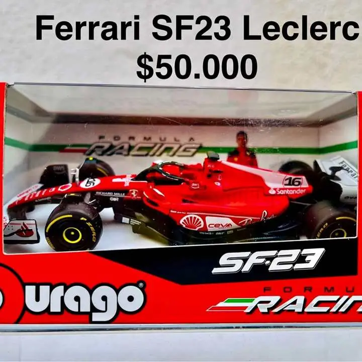 F1 Ferrari SF23 Leclerc. GP las Vegas. Escala 1/43