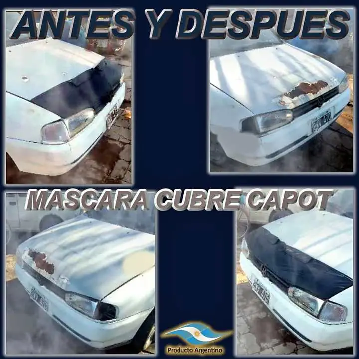Volskwagen Mascara Cubre Capot Vw Gol / Voyage / Saveiro