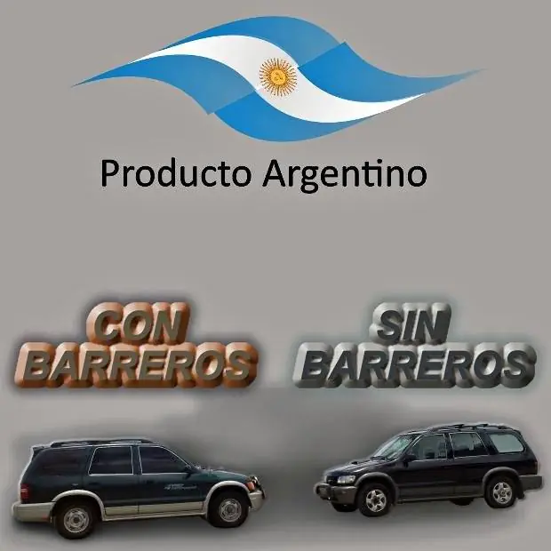 Kia Sportage Barreros Rigidos Universales en Pad X 4 Unid